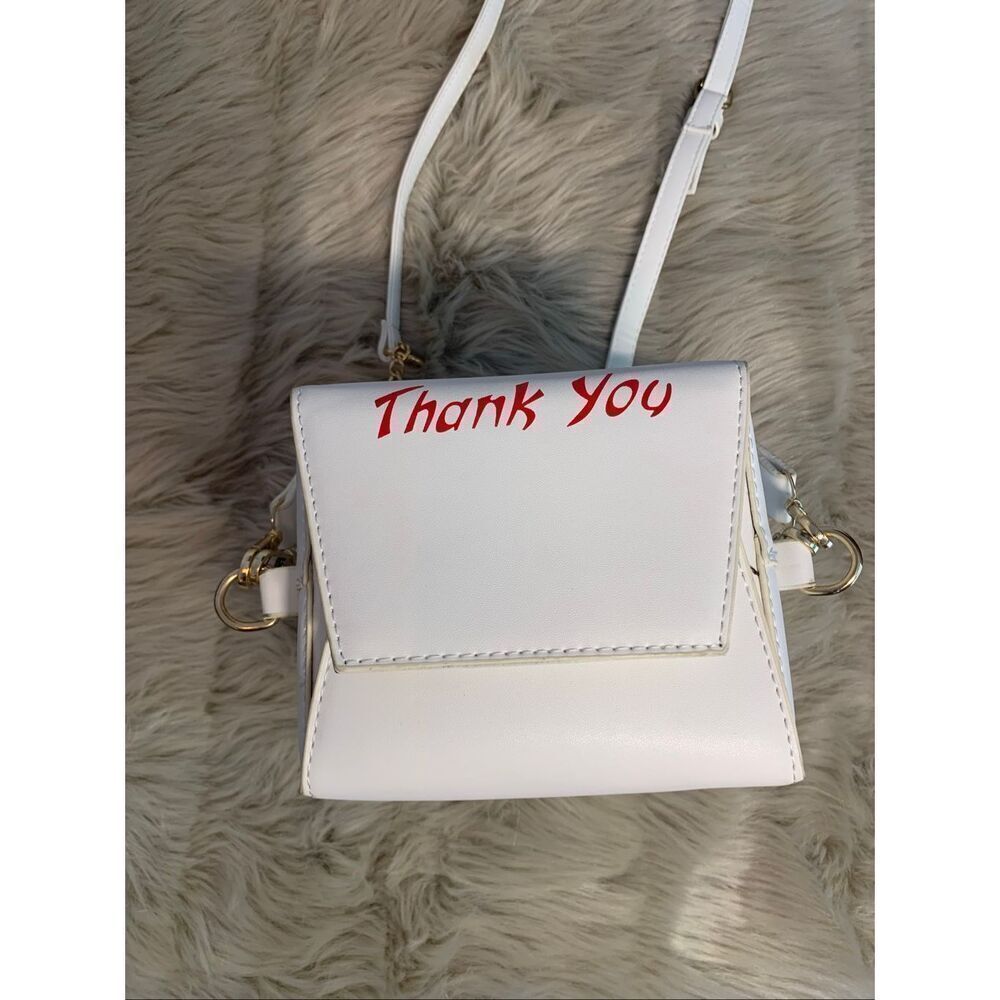 Chinese Takeout Box Fun Cute Purse Crossbody - Picture 6 of 11